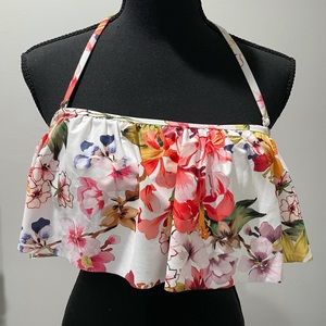 2pc Bikini White Floral new w/tag